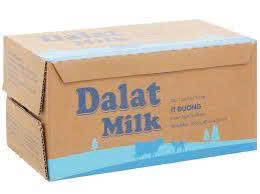 Thùng 48 bịch sữa tươi ít đường Dalatmilk 220ml