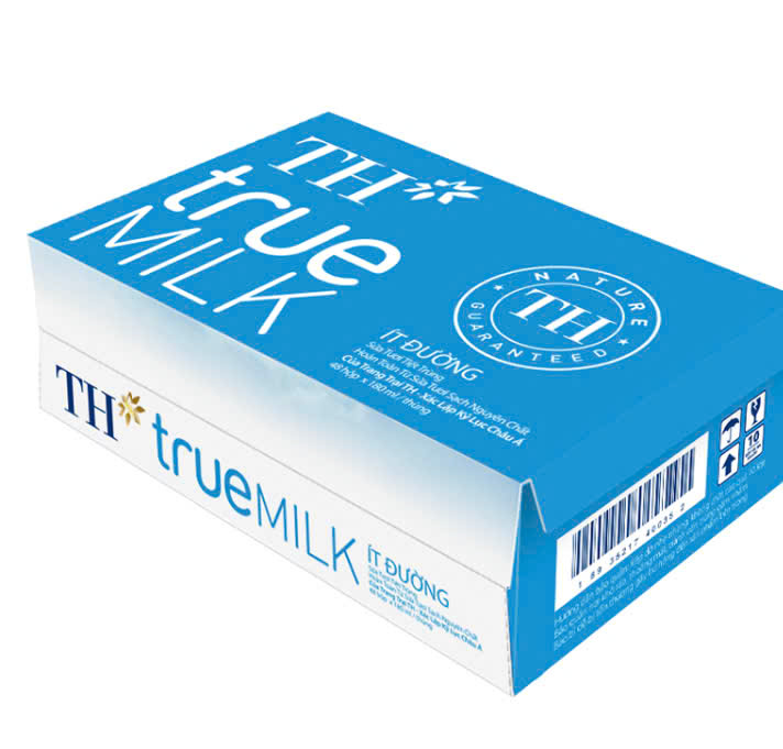THÙNG SỮA TƯƠI ÍT ĐƯỜNG TH TRUE MILK 180ML