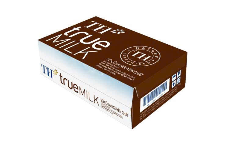 THÙNG SỮA TƯƠI SÔ CÔ LA TH TRUE MILK 180ML